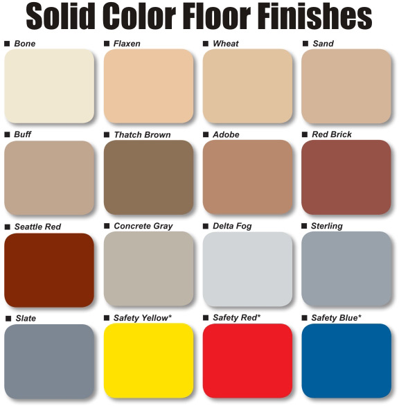 Solid Color Finishes